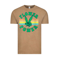 Vintage Coffee womens flower power 420 thc pot weed medical marijuana funny weed v ne Vintage Tee - linhVisuals