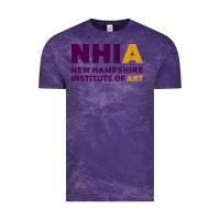 Cloud Purple New Hampshire Institute of Art Vintage Tee - linhVisuals