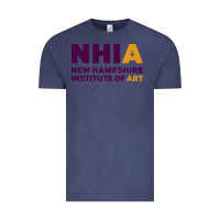 Vintage Denim New Hampshire Institute of Art Vintage Tee - linhVisuals