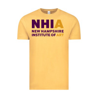 Vintage Mustard New Hampshire Institute of Art Vintage Tee - linhVisuals