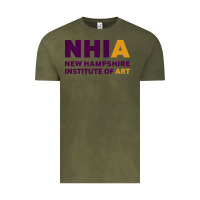 Vintage Olive New Hampshire Institute of Art Vintage Tee - linhVisuals