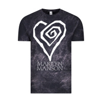 Cloud Black marlyn manson special music popular Vintage Tee - linhVisuals