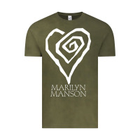 Vintage Olive marlyn manson special music popular Vintage Tee - linhVisuals