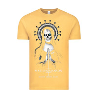 Vintage Mustard marlyn manson special music popular Vintage Tee - linhVisuals
