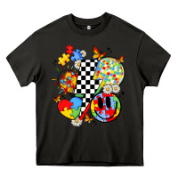 Asphalt retro autism awareness Heavy Core Tee - JahusDesignShop