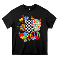Black retro autism awareness Heavy Core Tee - JahusDesignShop