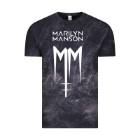 Cloud Black marlyn manson special music popular Vintage Tee - linhVisuals