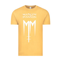 Vintage Mustard marlyn manson special music popular Vintage Tee - linhVisuals