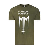 Vintage Olive marlyn manson special music popular Vintage Tee - linhVisuals