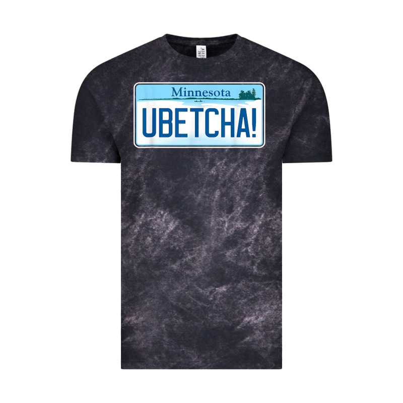 Ubetcha (you Betcha) Minnesota License Plate T Shirt Vintage Tee by linhVisuals | Teevron
