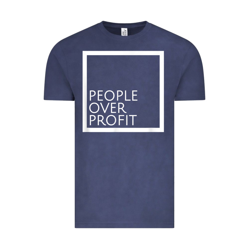 People Over Profit Democratic Socialism Pro Socialist Symbol T Shirt Vintage Tee by linhVisuals | Teevron