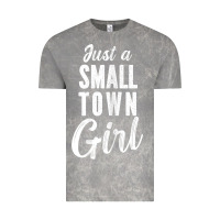 Cloud Rock womens just a small town girl journey t shirt Vintage Tee - linhVisuals