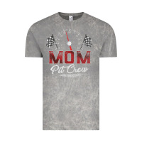 Cloud Rock race car mom pit crew racing family birthday party t shirt Vintage Tee - linhVisuals