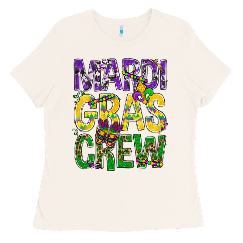 Mardi Gras Crew Ladies Tee by BundleAndBundleShop | Teevron