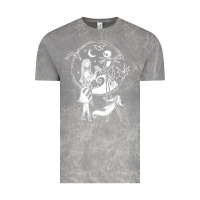 Cloud Rock nightmare before christmas jack and sally t shirt Vintage Tee - linhVisuals