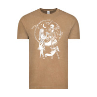 Vintage Coffee nightmare before christmas jack and sally t shirt Vintage Tee - linhVisuals
