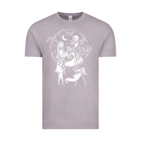 Vintage Zinc nightmare before christmas jack and sally t shirt Vintage Tee - linhVisuals