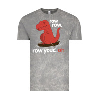 Cloud Rock dinosaur dino trex row t rex saurus Vintage Tee - linhVisuals