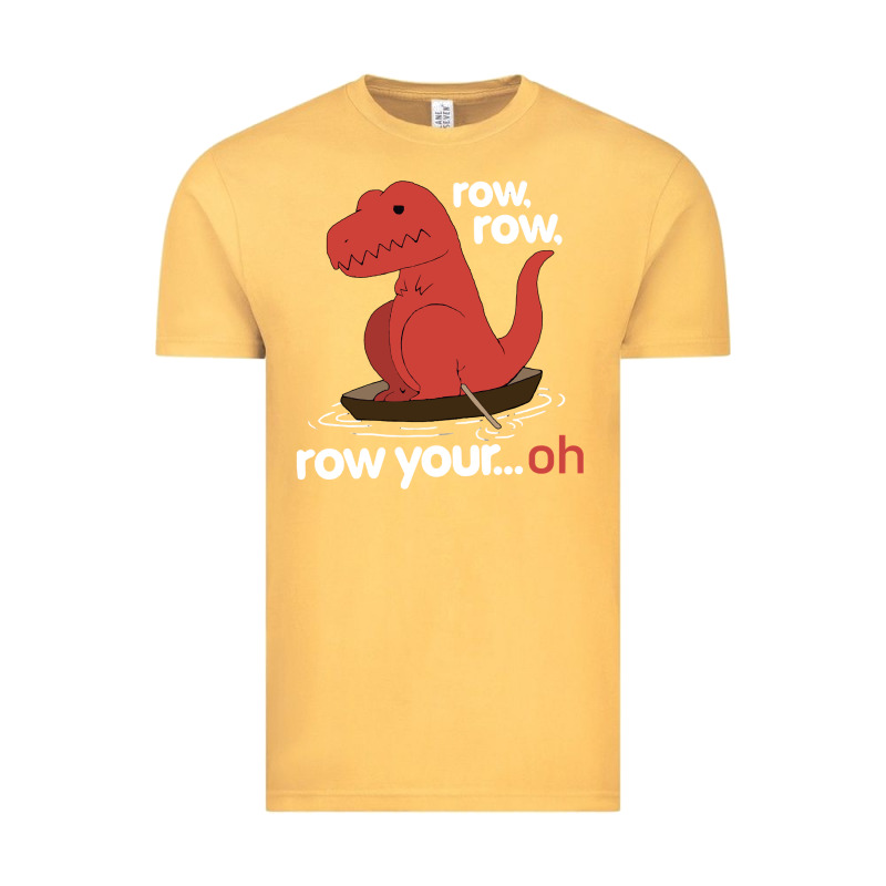 Dinosaur Dino Trex Row T Rex Saurus Vintage Tee by linhVisuals | Teevron