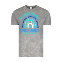 Cloud Rock no excuse child abuse prevention awareness leopard rainbow t shirt Vintage Tee - linhVisuals