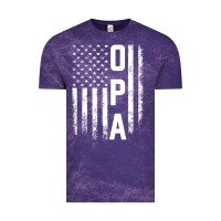 Opa Gift America Flag Gift For Men Father's Day Pullover Hoodie Vintage Tee | Teevron