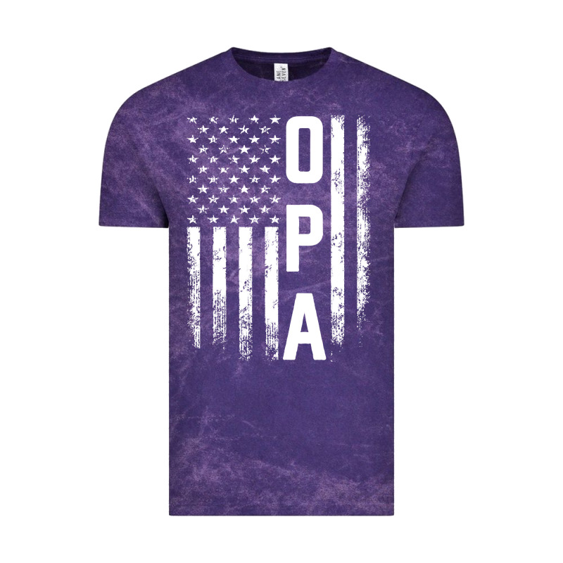 Opa Gift America Flag Gift For Men Father's Day Pullover Hoodie Vintage Tee by linhVisuals | Teevron