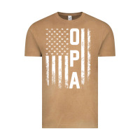 Vintage Camel opa gift america flag gift for men father's day pullover hoodie Vintage Tee - linhVisuals