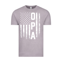 Vintage Zinc opa gift america flag gift for men father's day pullover hoodie Vintage Tee - linhVisuals