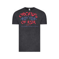 Vintage Black orchids of asia kraft massage football t shirt Vintage Tee - linhVisuals