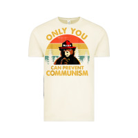 Vintage Arctic vintage only you can prevent communism funny bear camping t shirt Vintage Tee - linhVisuals