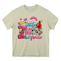 Mossy little miss second grade Heavy Core Tee - NancyCooperArtShop