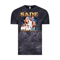 Cloud Black Sade Love Deluxe Rare Vintage Tee - linhVisuals