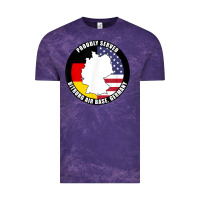 Cloud Purple proudly served bitburg air base germany military veteran t shirt Vintage Tee - linhVisuals