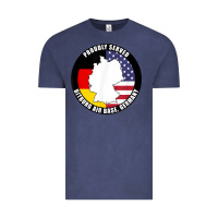 Vintage Denim proudly served bitburg air base germany military veteran t shirt Vintage Tee - linhVisuals