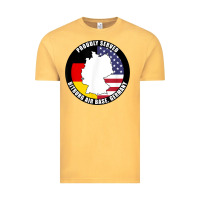 Proudly Served Bitburg Air Base Germany Military Veteran T Shirt Vintage Tee | Teevron