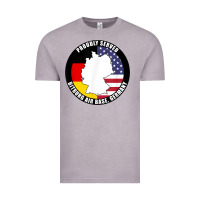 Vintage Zinc proudly served bitburg air base germany military veteran t shirt Vintage Tee - linhVisuals