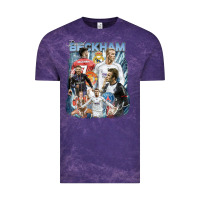 Cloud Purple David Beckham Vintage Vintage Tee - linhVisuals
