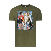 Vintage Olive David Beckham Vintage Vintage Tee - linhVisuals