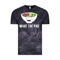 Cloud Black what the pho vietnamese pho t shirt Vintage Tee - linhVisuals