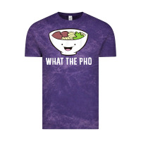 Cloud Purple what the pho vietnamese pho t shirt Vintage Tee - linhVisuals