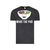 Vintage Black what the pho vietnamese pho t shirt Vintage Tee - linhVisuals