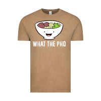 Vintage Coffee what the pho vietnamese pho t shirt Vintage Tee - linhVisuals