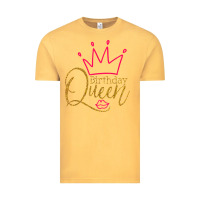 Vintage Mustard birthday queen shirt, womens birthday shirt, birthday t shirt Vintage Tee - linhVisuals