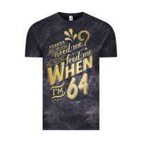 Cloud Black will you still need me when i'm 64 birthday for wife 64 love premium t Vintage Tee - linhVisuals