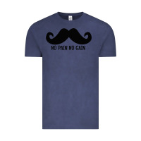 Vintage Denim MUSTACHE Vintage Tee - linhVisuals