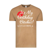 Vintage Camel womens it's my birthday bitches! funny drunk party birthday girls v ne Vintage Tee - linhVisuals