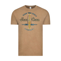 Vintage Coffee santa cruz, ca vintage surfers tshirt Vintage Tee - linhVisuals