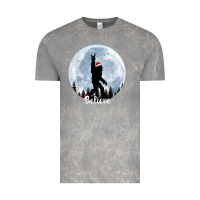 Cloud Rock santa bigfoot christmas rock funny sasquatch believe xmas t shirt Vintage Tee - linhVisuals