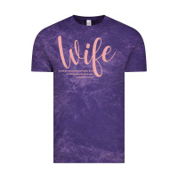 Cloud Purple wife collection t shirt Vintage Tee - linhVisuals