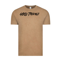 Vintage Coffee good trouble Vintage Tee - linhVisuals